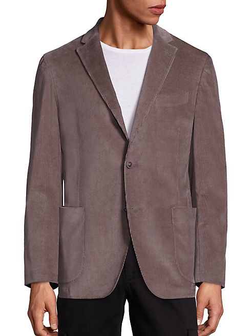 Saks Fifth Avenue Collection - Garment Washed Cord Jacket