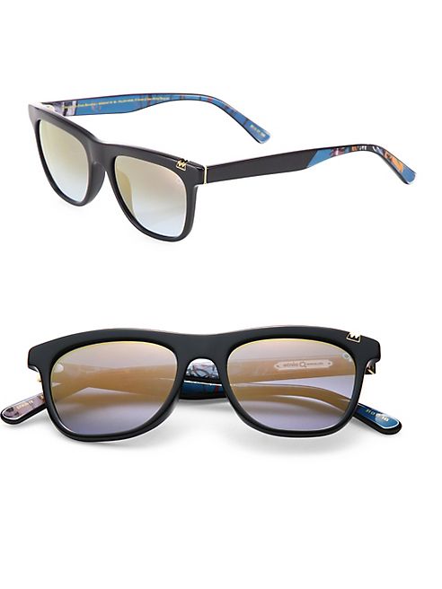 Etnia Barcelona - Basquiat 17MM Square Graphic Sunglasses