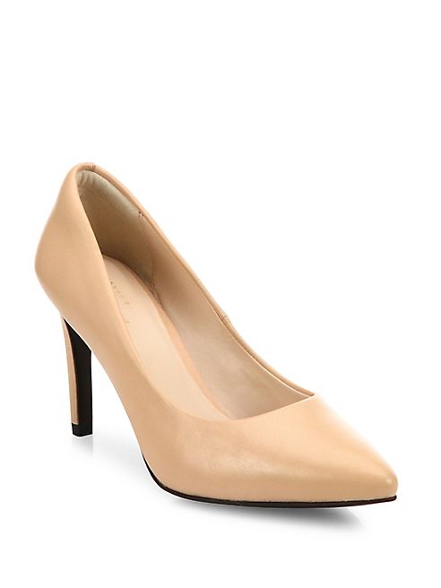 Cole Haan - Amelia Grand Leather Point Toe Pumps