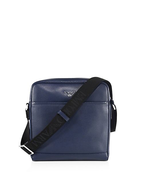 Emporio Armani - Leather Messenger Bag