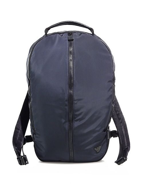 Emporio Armani - Leather Blend Backpack