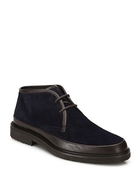 Ermenegildo Zegna - Suede & Leather Boots