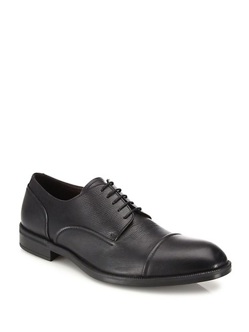 Ermenegildo Zegna - Textured Leather Dress Shoes