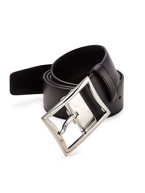 Montblanc - Rectangular Buckle Leather Belt