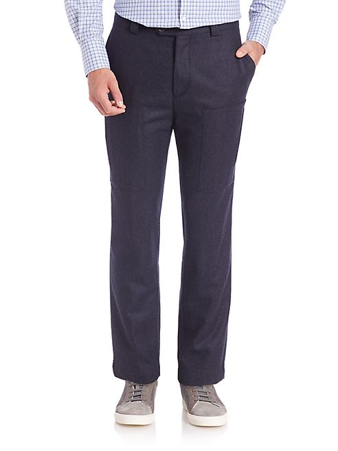 Brunello Cucinelli - Para Cargo Wool Blend Pants