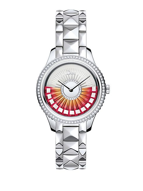 Dior - Dior VIII Grand Bal Limited-Edition Diamond & Stainless Steel Bracelet Watch