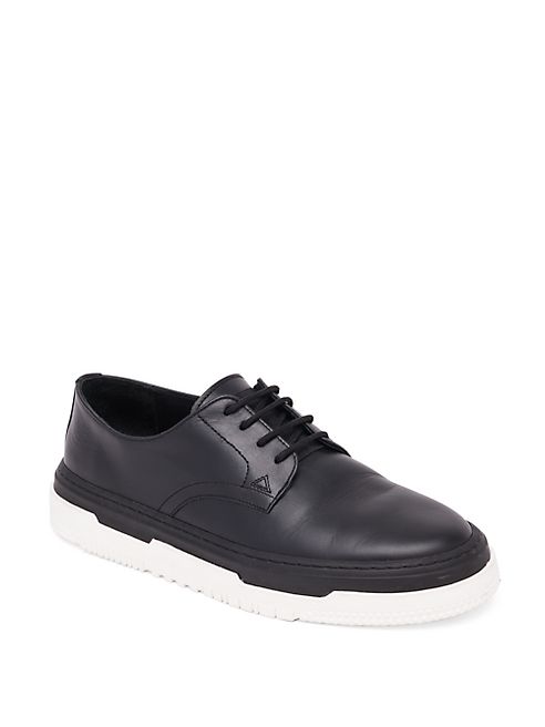 Valentino - Derby   Leather Platform Sneakers