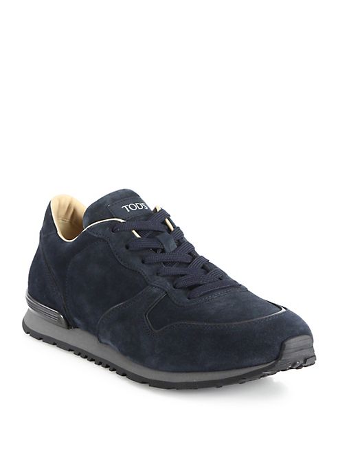 Tod's - Suede Lace-Up Shoes