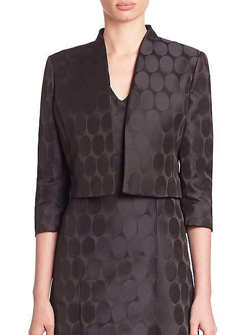 Piazza Sempione - Circle Jacquard Bolero Jacket