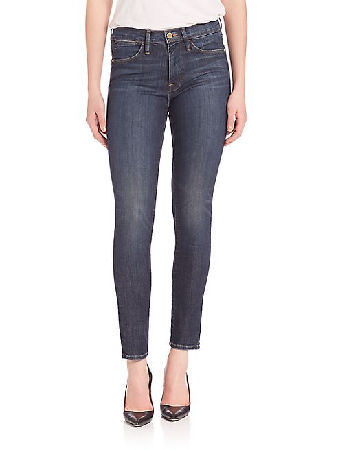 FRAME - Le High Harvard Skinny Jeans