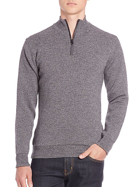 Barbour - Becket Long Sleeve Wool Sweater