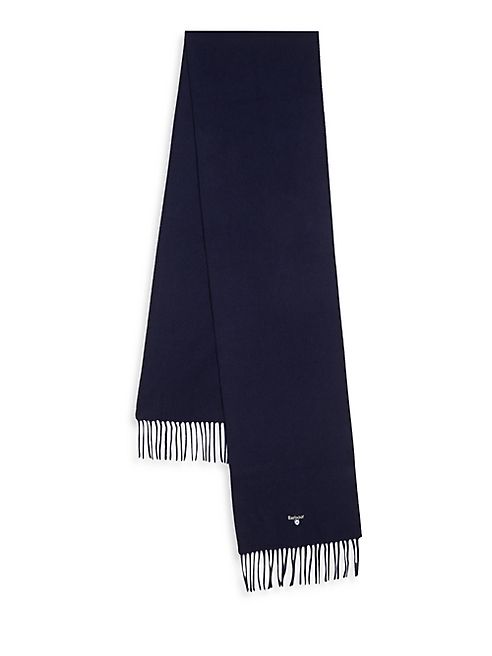 Barbour - Plain Lambswool Scarf