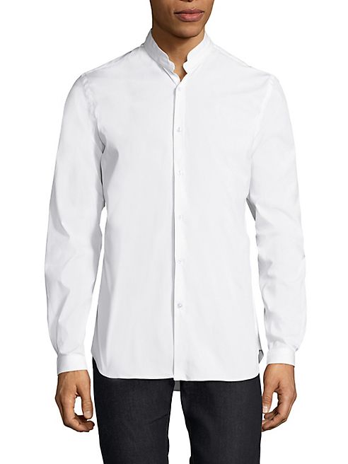 The Kooples - Solid Long Sleeve Button-Down Shirt