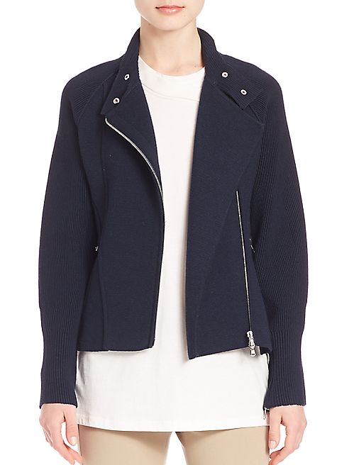 3.1 Phillip Lim - Double Knit Moto Jacket