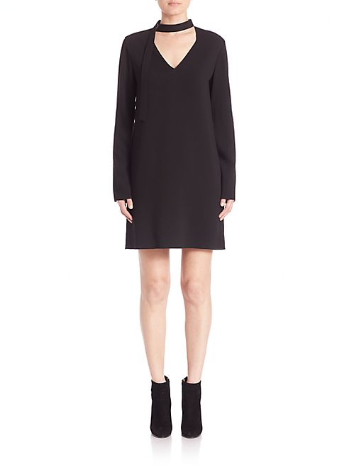 Tibi - Savanna Crepe Choker Dress