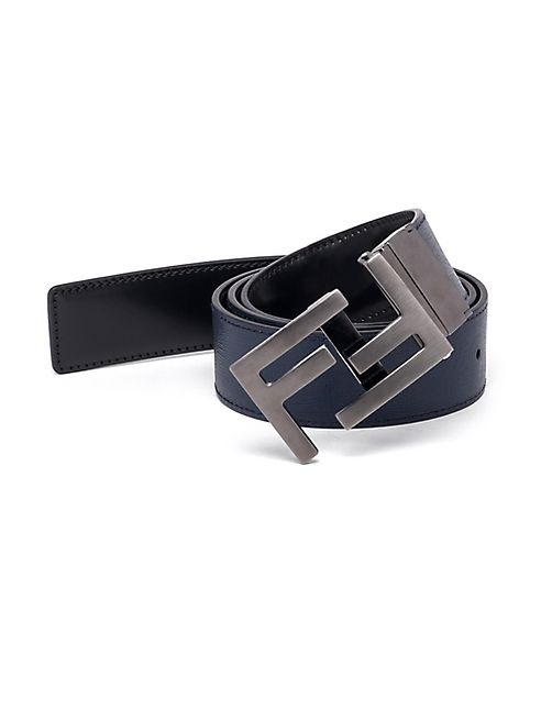 Fendi - Saffiano Leather Belt