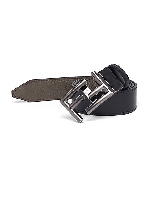 Fendi - Pebble Leather Belt