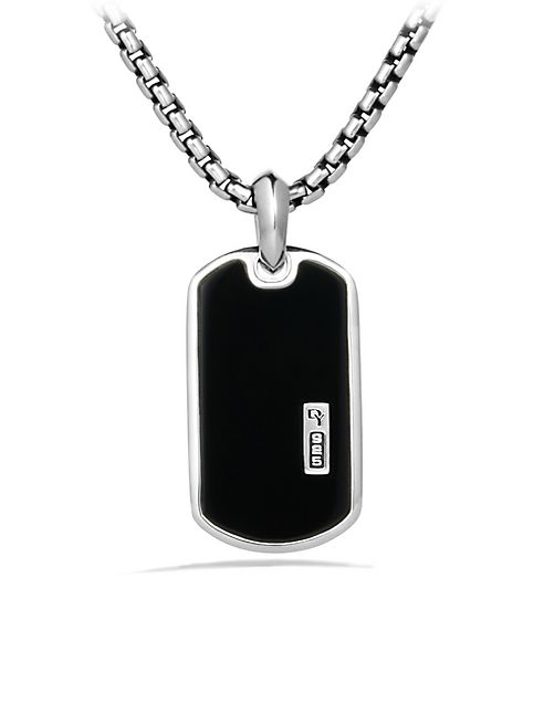 David Yurman - Exotic Stone Dog Tag