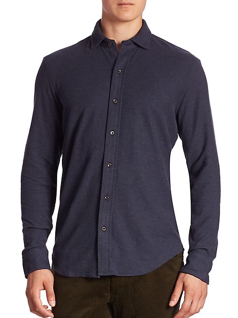 Polo Ralph Lauren - Solid Casual Button-Down Shirt