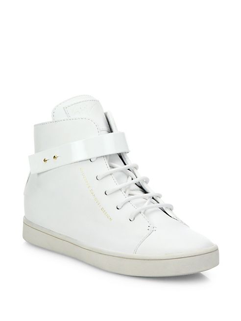 Giuseppe Zanotti - Birel Leather High-Top Sneakers