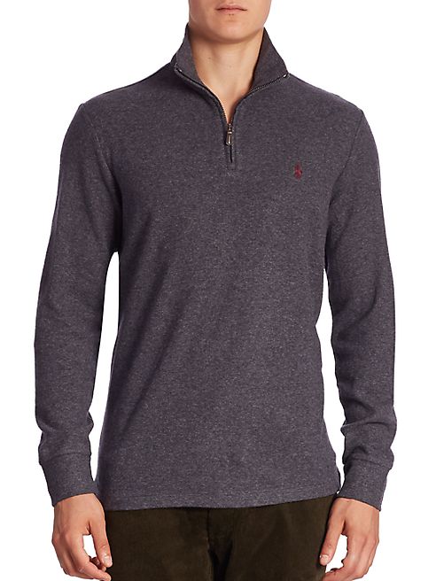 Polo Ralph Lauren - Cotton-Blend Half-Zip Pullover