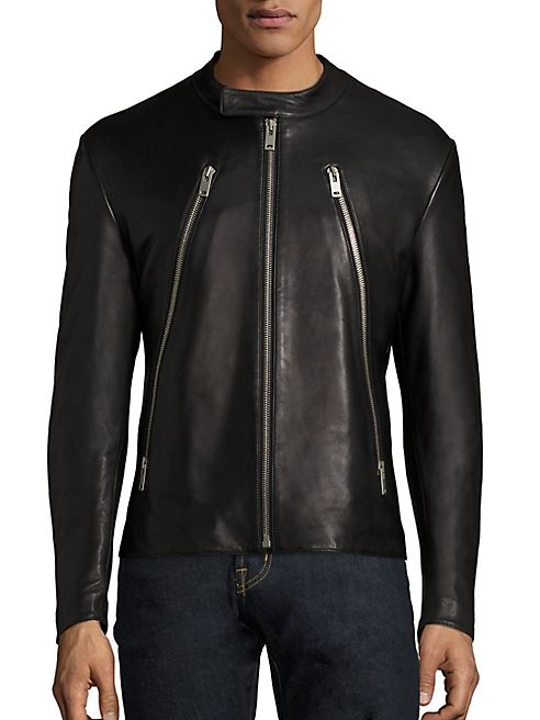 Maison Margiela - Five Zip Leather Jacket