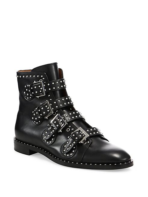 Givenchy - Leather Ankle Boots