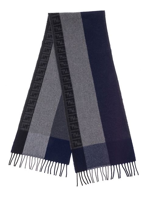 Fendi - Woven Logo Scarf