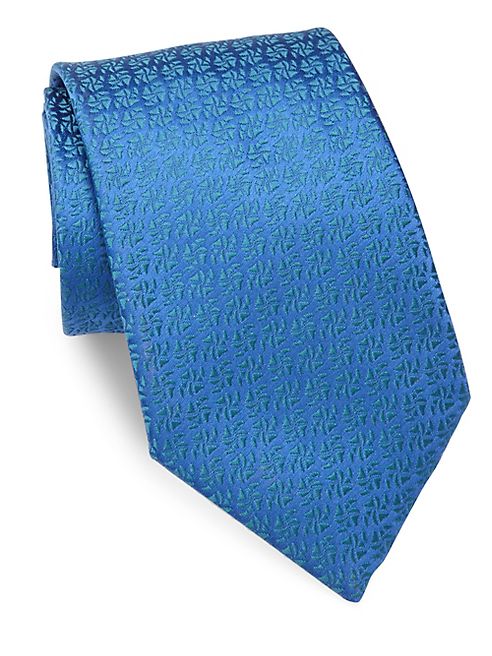 Charvet - Solid Textured Silk Tie