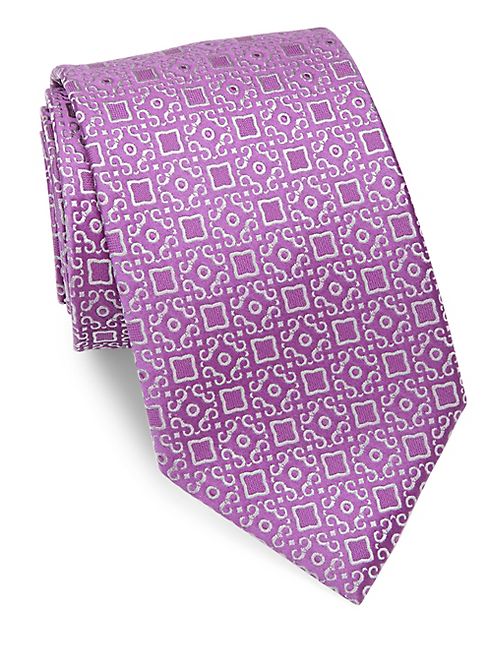 Charvet - Medallion Silk Tie