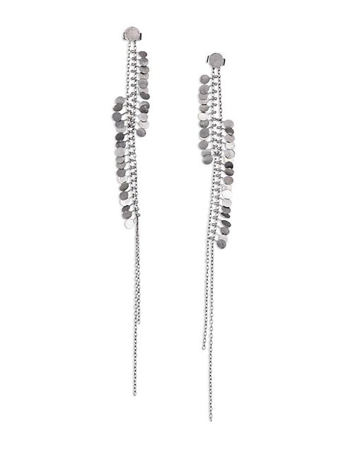 Sia Taylor - Dots Sterling Silver Drop Earrings