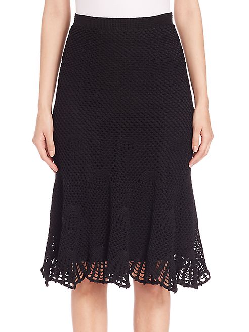 Derek Lam - Silk Blend Lace Skirt