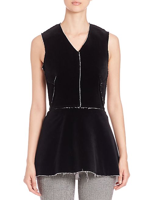 Derek Lam - Sleeveless Hi-Lo Top