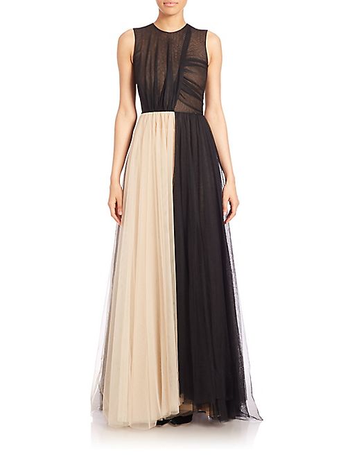 Derek Lam - Sleeveless Lace Gown