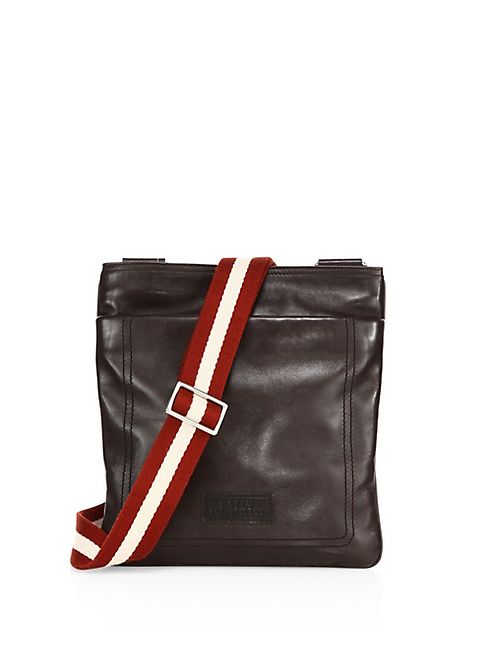 Bally - Leather Crossbody Bag