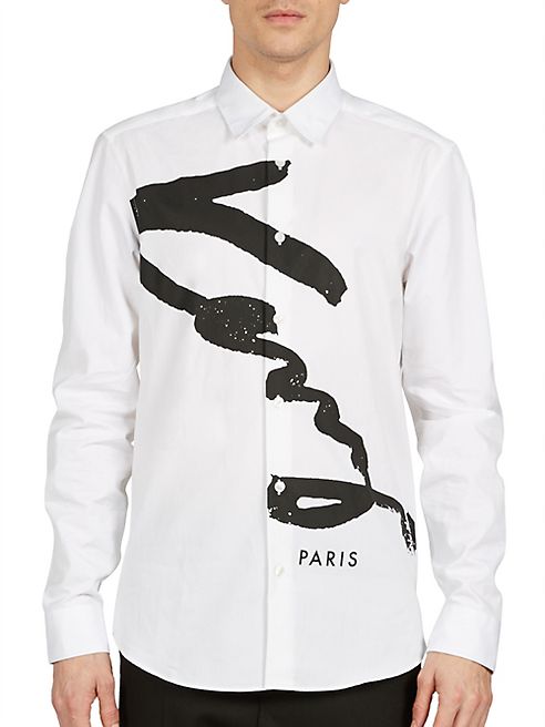 KENZO - Kenzo Signature Solid Shirt