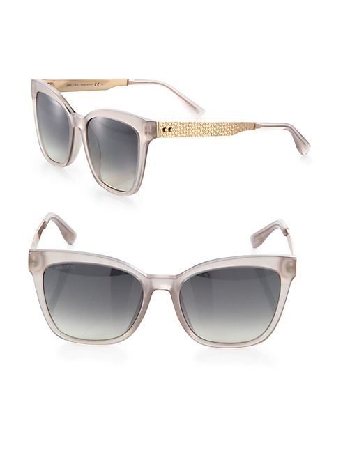 Jimmy Choo - Junia 55MM Cat's-Eye Sunglasses