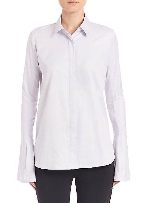 Jonathan Simkhai - Bell Sleeve Oxford Shirt