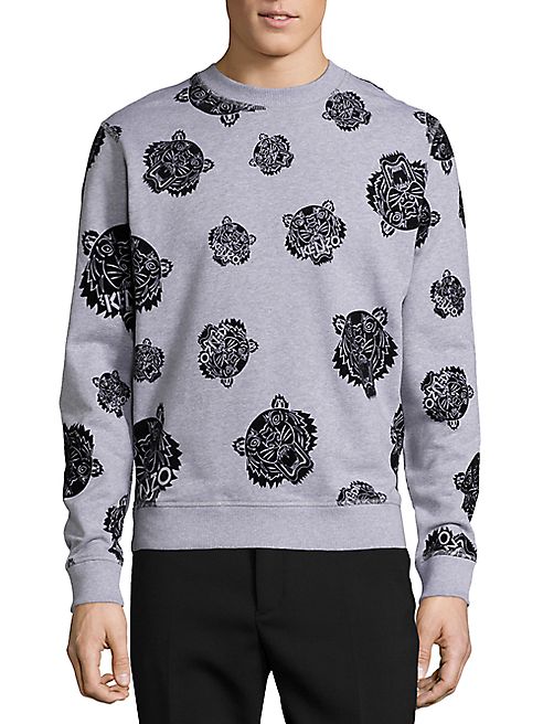 KENZO - Tiger Flocked Sweatshirt