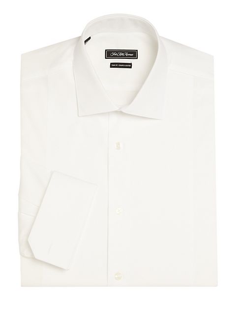 Saks Fifth Avenue Collection - Trim Fit Dress Shirt