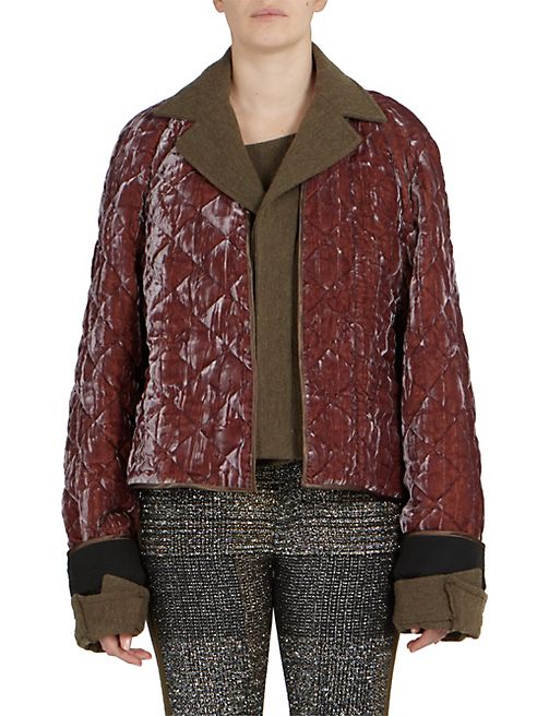 Haider Ackermann - Layered Long Sleeve Jacket