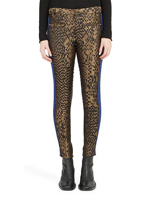 Haider Ackermann - Fitted Allover Printed Pants