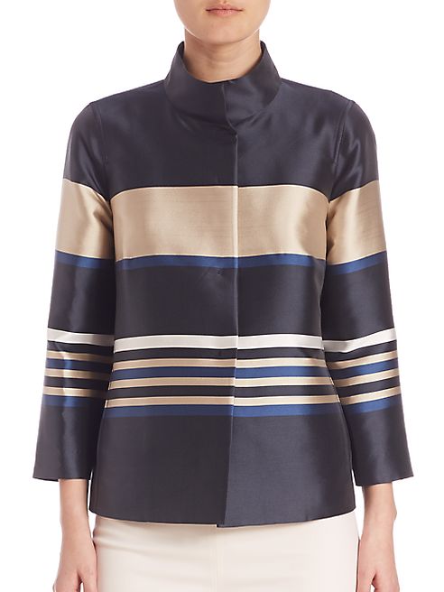 Lafayette 148 New York - Striped Vanna Jacket