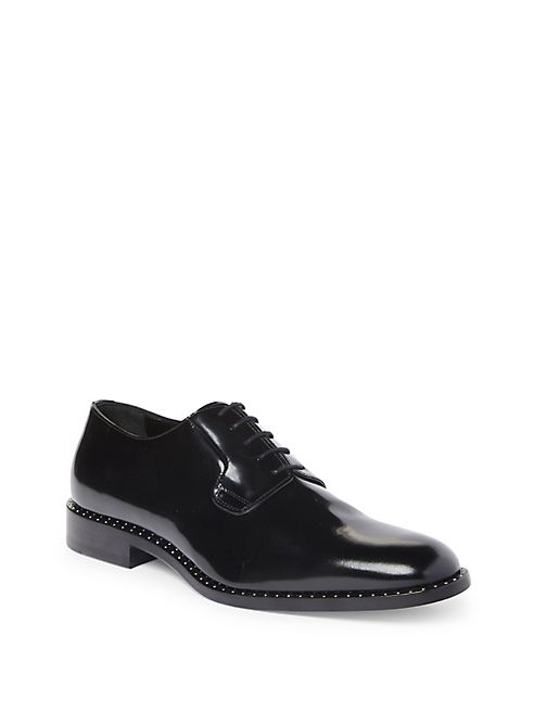 Saint Laurent - Dylan Nappa Calf Leather Derby Nero Shoes