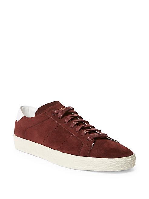 Saint Laurent - Classic   Leather Low-Top Sneakers