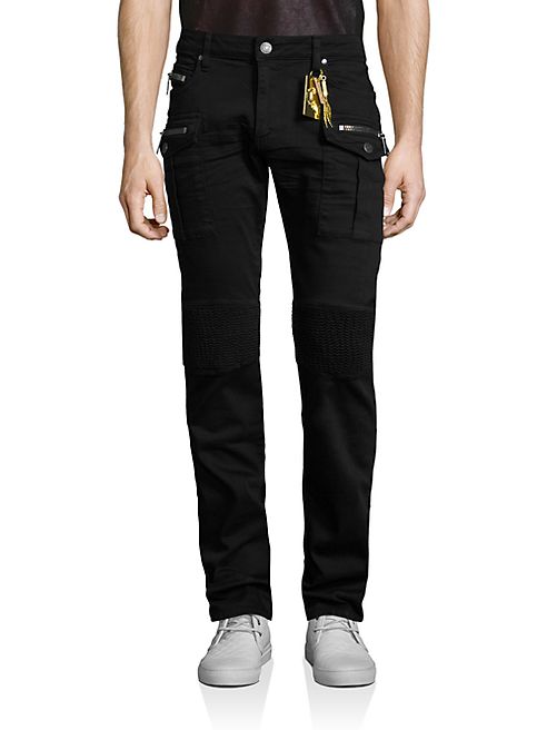 Robin's Jeans - Solid Slim-Fit Pants