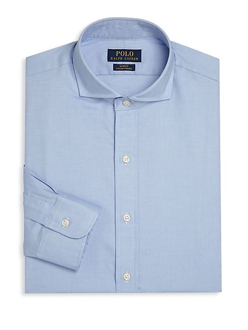 Polo Ralph Lauren - Slim-Fit Solid Dress Shirt