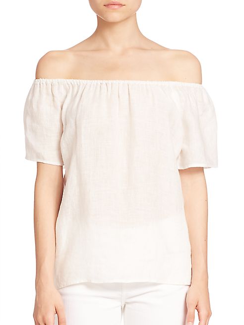 Joie - Amesti Linen Off-The-Shoulder Top