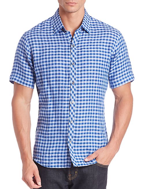 Zachary Prell - Haruta Gingham Checked Sport Shirt