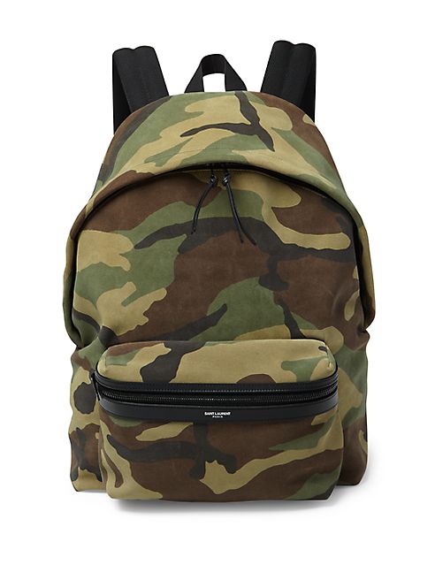 Saint Laurent - Camouflage Hunting Backpack